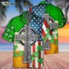 American Flag Celtic Cross Irish Saint Patricks Day All Over Hawaiian Shirt