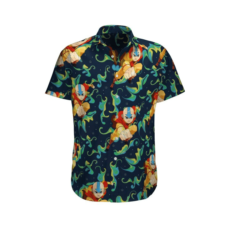 Avatar Aang Hawaiian Shirt Summer Beach Outfit