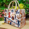 Illinois Fighting Illini Women Leather Hand Bag