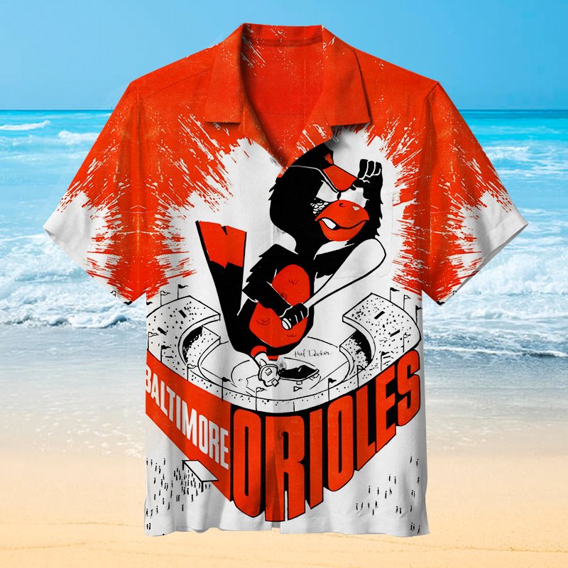 Baltimore Orioles Hawaiian Shirt Outfit Beach Summer