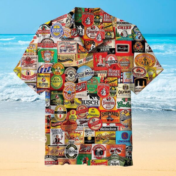 Beer Badge Hawaiian Shirt Outfit Beach Summer