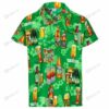 Beer Enjoy Drinking Beer Green Hawaiian Shirt