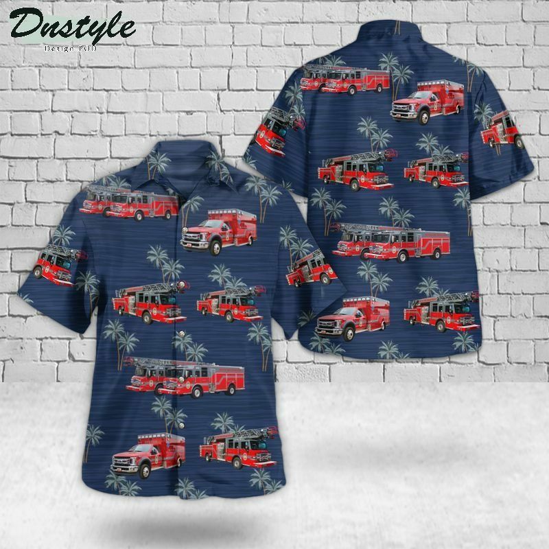 Belton Cass County Missouri Belton Fire Department Hawaiian Shirt