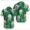 Bichon Frise Tropical Hawaiian Shirt