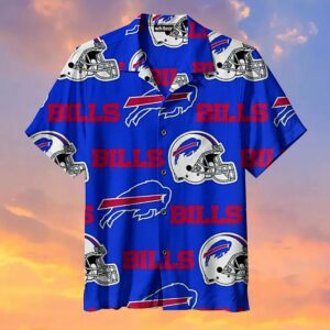 Blue Buffalo Bills Hawaiian Shirt