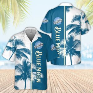 Blue Moon Palm Hawaiian Shirt Outfit Beach Summer