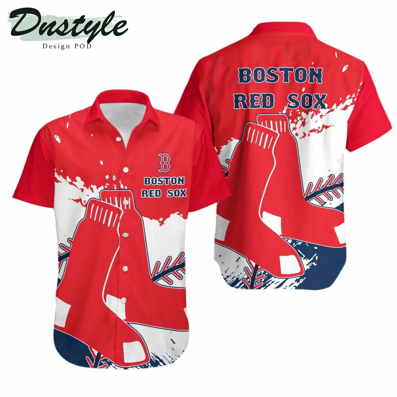 Boston Red Sox Baseball Hawaiian Shirt