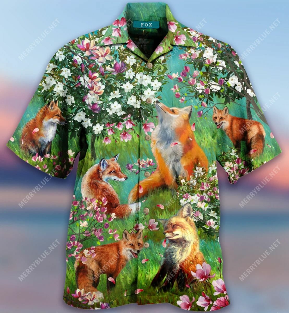 Breath Of Magnolia And Fox Hawaiian Shirt