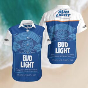 Bud Light Custom S Hawaiian Shirt