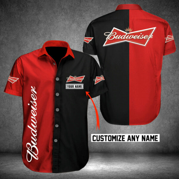 Budweiser Custom Hawaiian Shirt Beach Summer Outfit