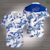 Buffalo Bills Button Up Hawaiian Shirt