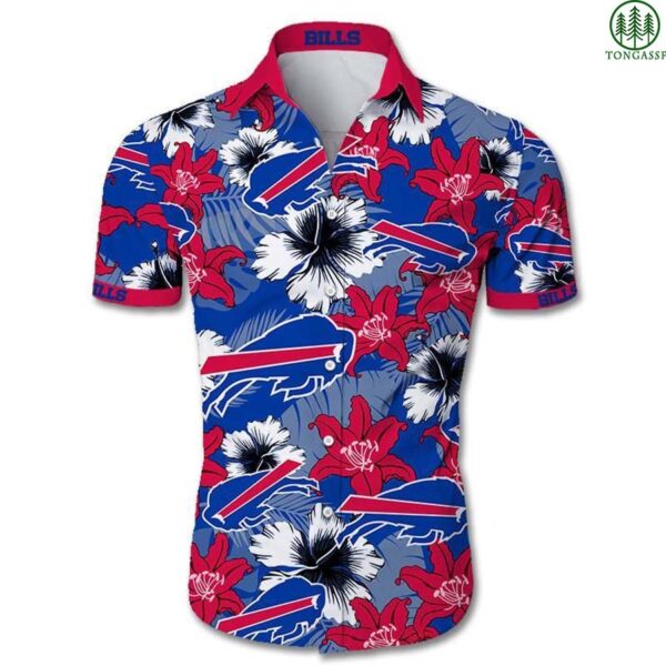 Buffalo Bills Tropical Flower Hawaiian Shirt