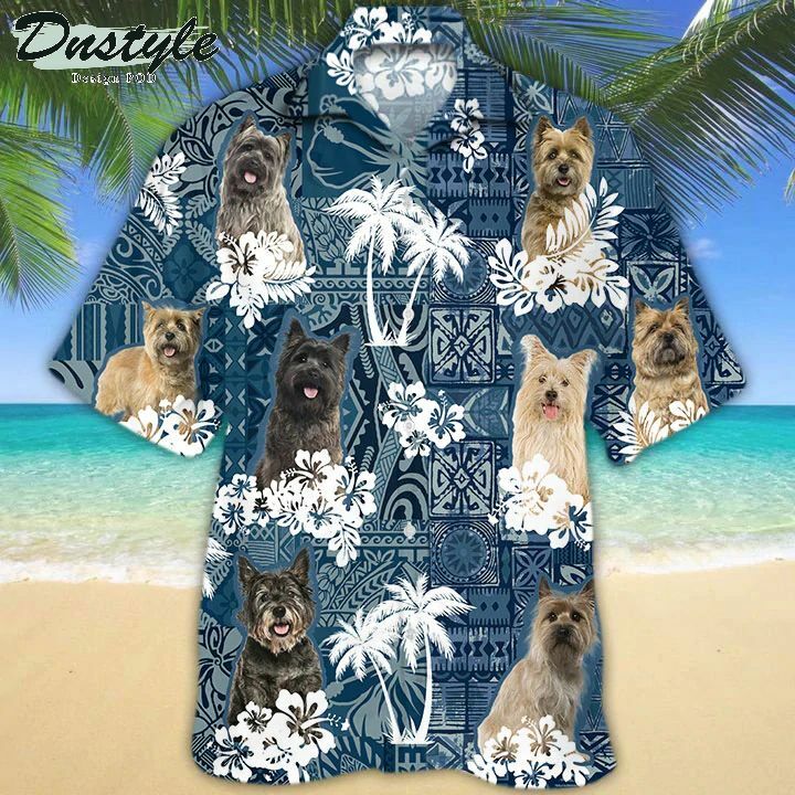 Cairn Terrier Hawaiian Shirt Outfit Summer Beach