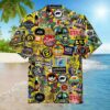 California Craft Beer Lable Hawaiian Shirt