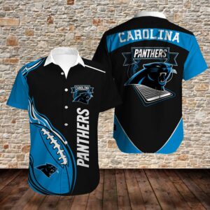 Carolina Panthers Hawaiian Shirt Beach Summer Outfit