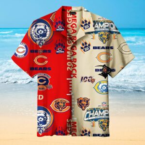 Chicago Bears Champions Hawaiian Shirt