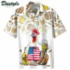 Chicken Beer Hawaiian Shirt Outfit Summer Beach