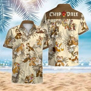 Chip And Dale Hawaiian Shirt Summer Beach Outfit