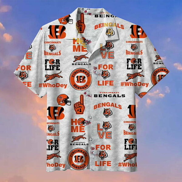 Cincinnati Bengals Hawaiian Shirt