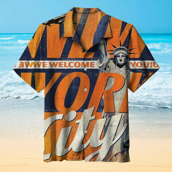 City Features (I Love New York) Hawaiian Shirt