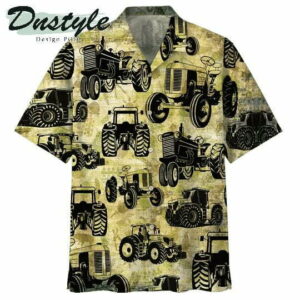 Classic Tractor Hawaiian Shirt Outfit Summer Beach