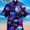 Cocktail Love The Moon Purple Limited Hawaiian Shirt