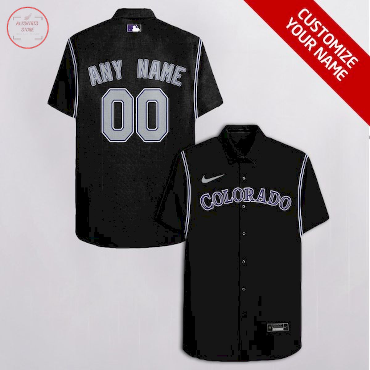 Colorado Rockies Customized Hawaiian Shirt