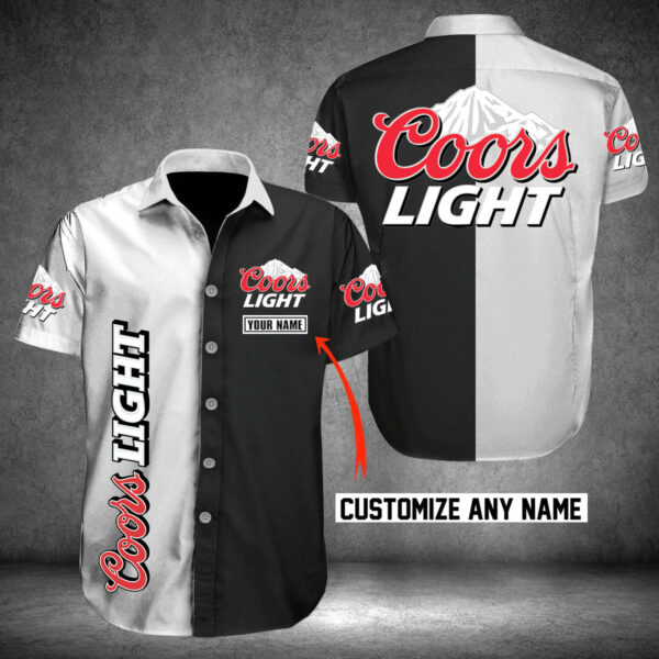 Coors Light Custom Hawaiian Shirt