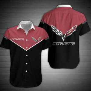 Corvette Hawaiian Shirt Beach Summer Outfit