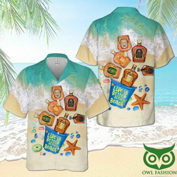 Crown Royal Wave Sand Hawaiian Shirt