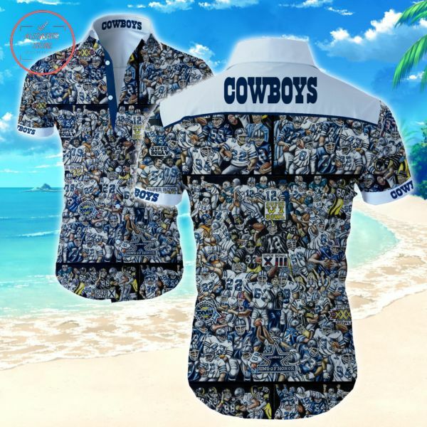 Dallas Cowboys Super Bowl Xiii S Hawaiian Shirt