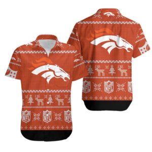 Denver Broncos Hawaiian Shirt Summer Beach Outfit