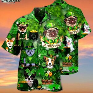 Dogs Love Irish Limited Edition Hawaiian Shirt