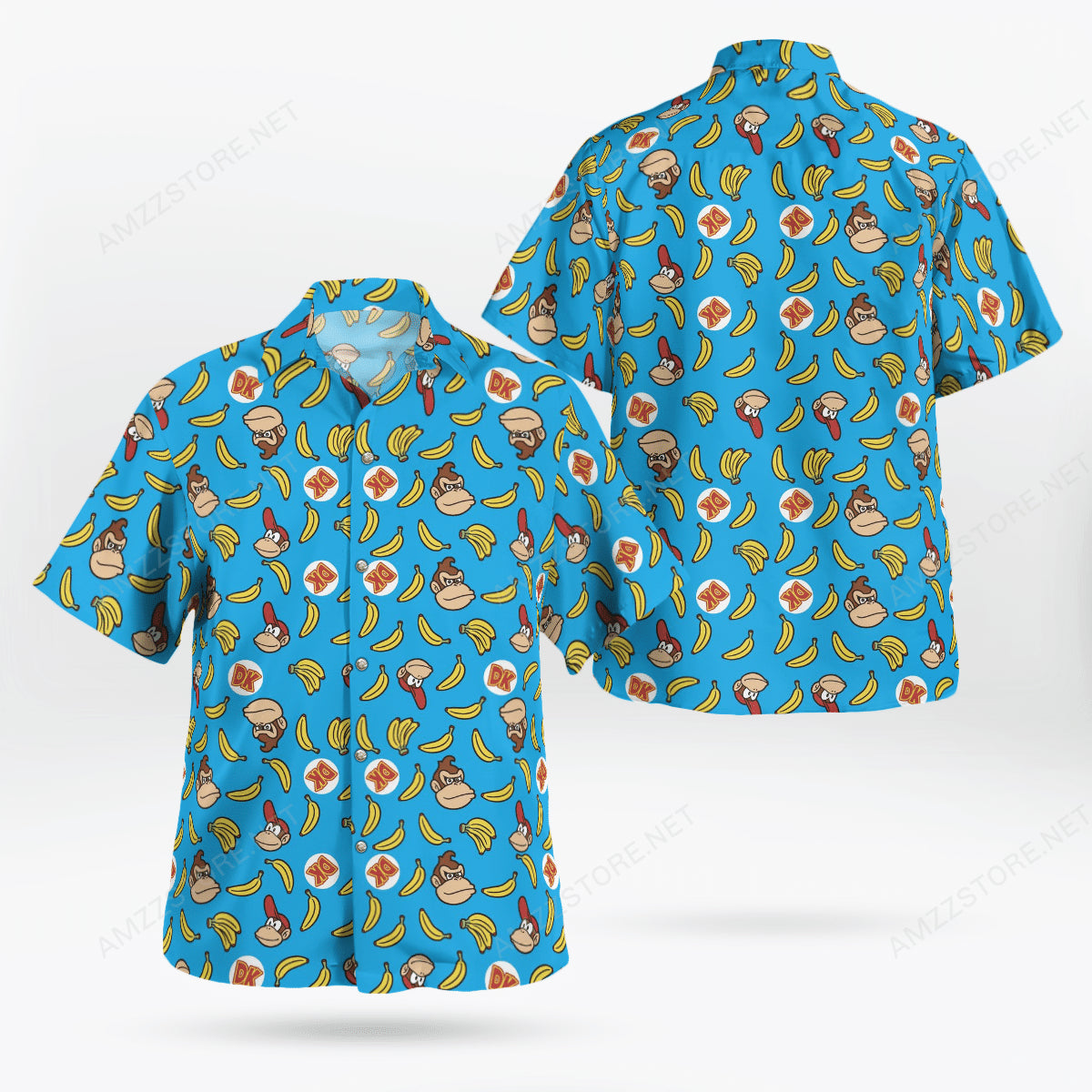 Donkey Kong Banana Hawaiian Shirt