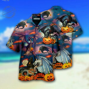 Dragon And Scaredy Hawaiian Shirt