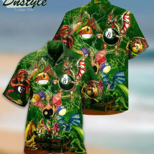 Dragon Billiard Love Life Hawaiian Shirt