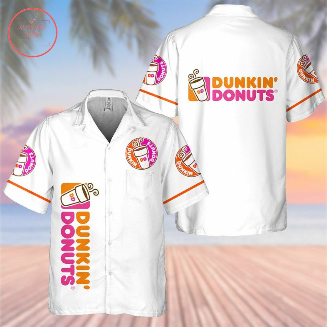 Dunkin Donuts Coffee Hawaiian Shirt