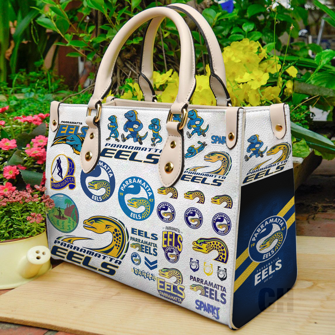 Parramatta Eels Women Leather Hand Bag