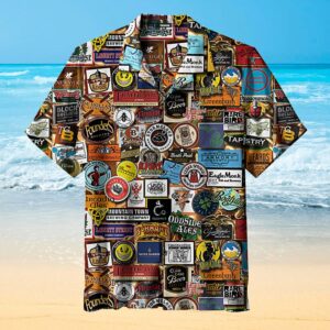 Enjoy Michigan'S Vast Array Of Beers Vintage Hawaiian Shirt