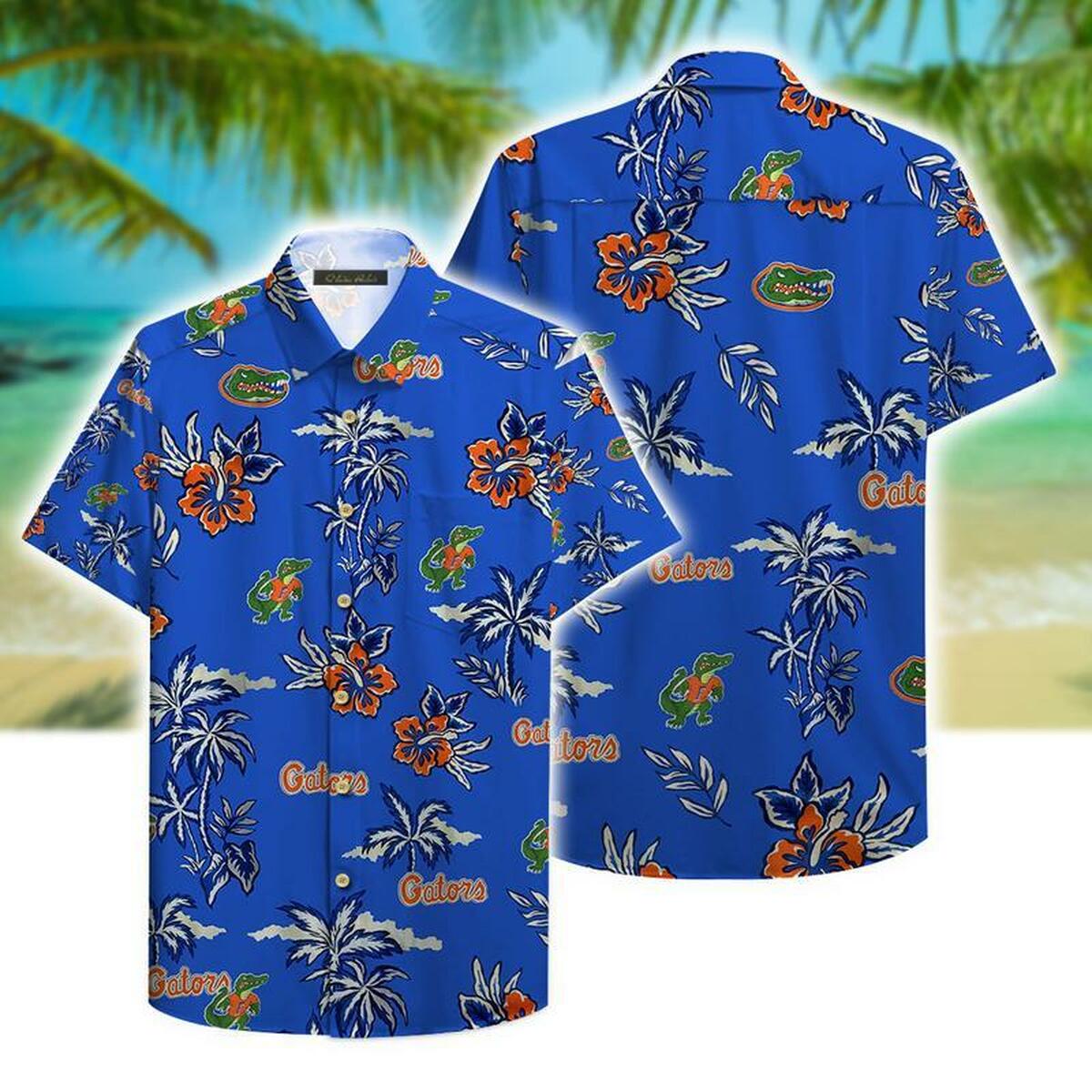 Florida Gators Hawaiian Shirt Beach Outfit Summer