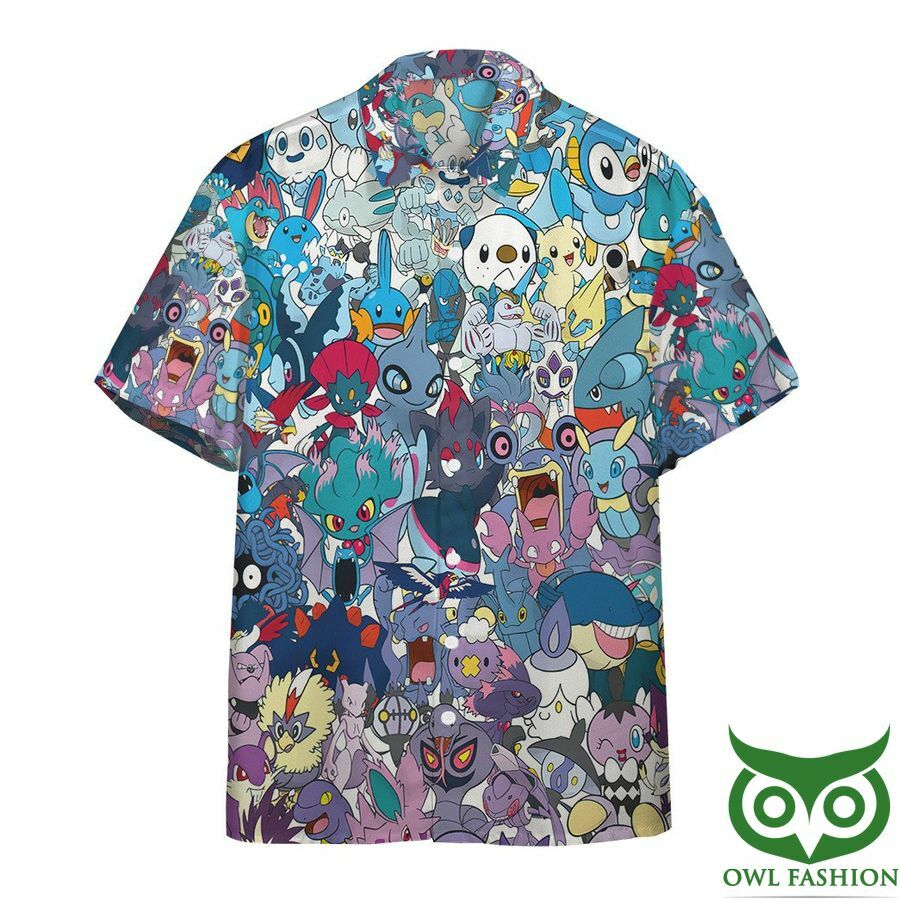 Gearhumans All The Water Pokemon You Could Realize Hawaiian Shirt