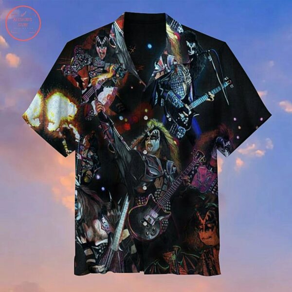 Gene Simmons S Hawaiian Shirt Beach Outfit Summer