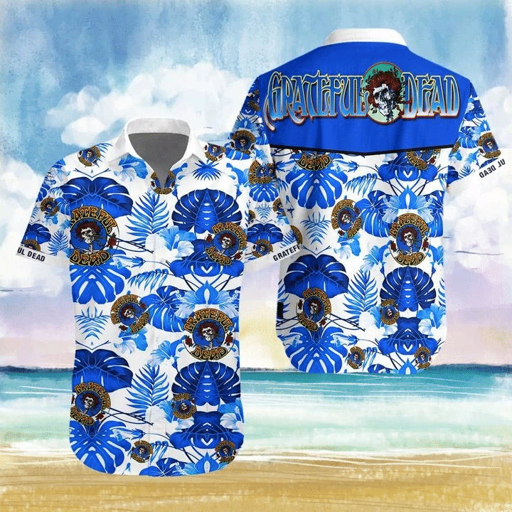 Grateful Dead Hawaiian Shirt Beach Outfit Summer