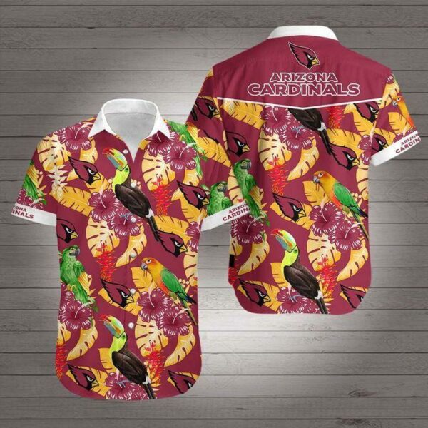 Great Arizona Cardinals Hawaiian Shirt