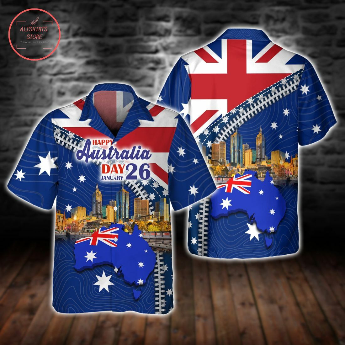 Happy Australia Day 26 January Hawaiian Shirt