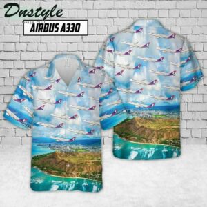 Airlines Airbus A330 Hawaiian Shirt