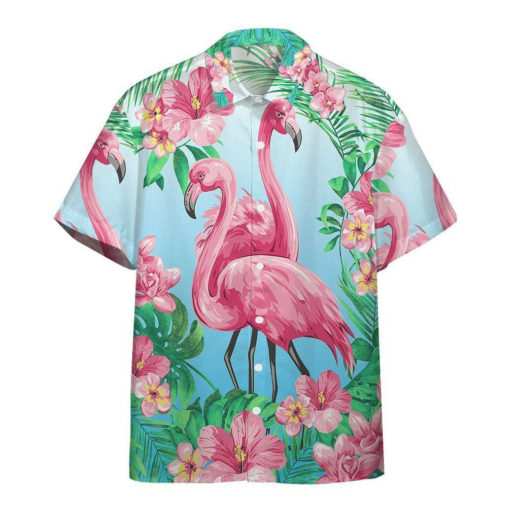 Flamingo Custom For Hawaiian Shirt