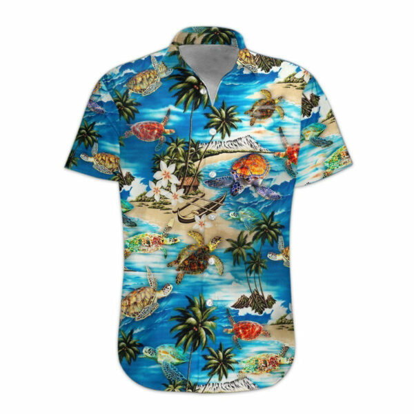 Sea Turtle For Hawaiian Shirt