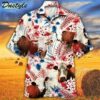 Hereford Cattle Lovers American Flag Hawaiian Shirt