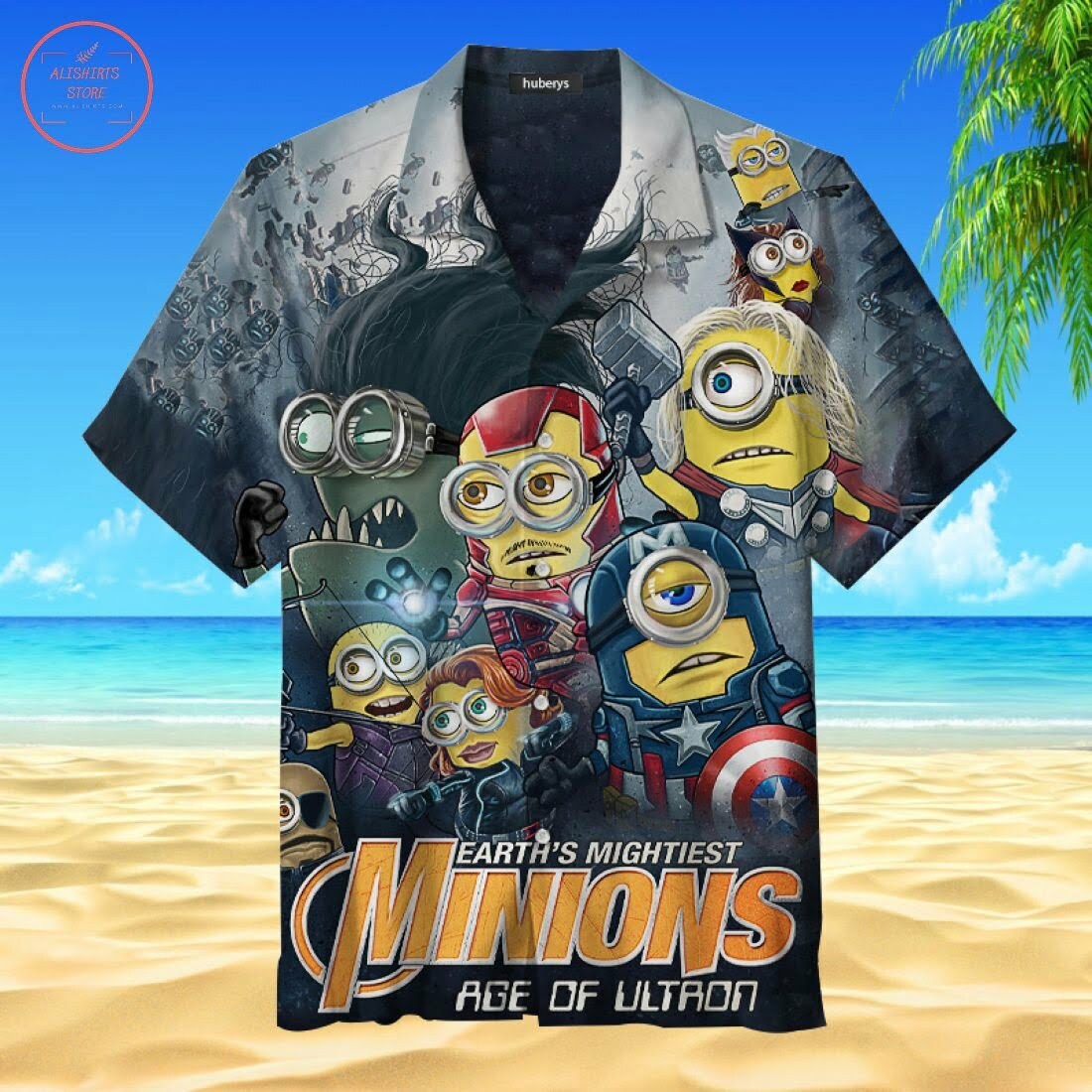 Hero Minions Hawaiian Shirt Beach Summer Outfit